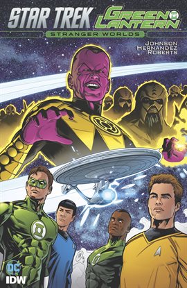 Cover image for Star Trek/Green Lantern Vol. 2: Stranger Worlds