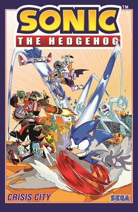 Cover image for Sonic the Hedgehog Vol. 5: Crisis City