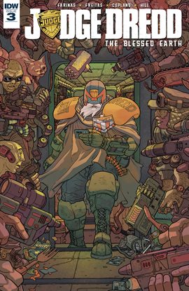 Cover image for Judge Dredd: The Blessed Earth