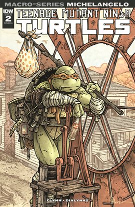 Cover image for Teenage Mutant Ninja Turtles: Macro-Series: Michelangelo