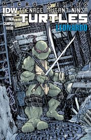 Teenage mutant ninja turtles micro series: leonardo. Issue 4 cover image