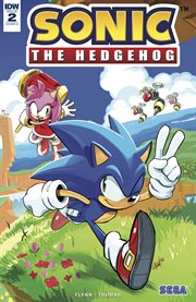 Sonic the Hedgehog. Issue 2, The chase cover image