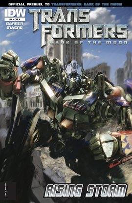 Cover image for Transformers: Rising Storm