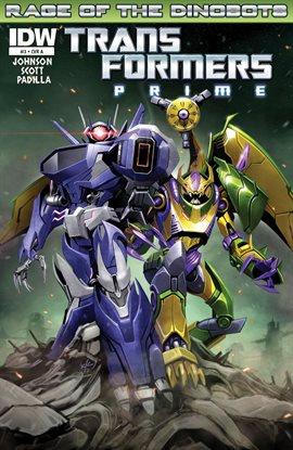 Cover image for Transformers: Prime: Rage of the Dinobots