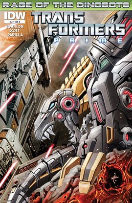 Cover image for Transformers: Prime: Rage of the Dinobots