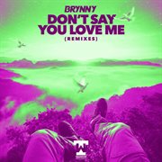 Don't say you love me cover image
