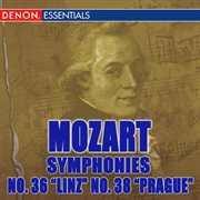 Mozart: symphonies nos. 36 "linz",  38 "prague" & 39 cover image