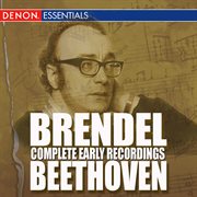 Brendel complete early beethoven recordings cover image