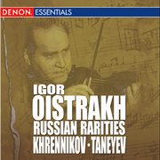Khrennikov: concerto for violin & orchestra no. 2 - taneyev: concert suite, op. 28 cover image