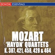 Mozart: 'haydn quarets' - k 387, 421, 458, 428 & 464 cover image