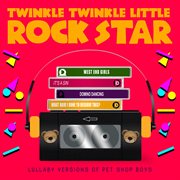 Lullaby versions of pet shop boys cover image
