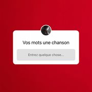 Vos Mots Une Chanson cover image