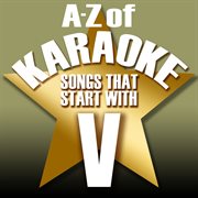 A-z of karaoke - songs that start with "v" (instrumental version) cover image