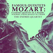 Mozart: clarinet quintet in a major - schubert: string quintet in c major cover image