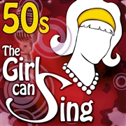 The girl can sing: 50's cover image