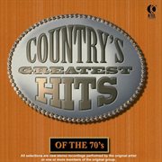 Country's greatest hits of the 70's cover image