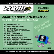 Zoom platinum artists - volume 75 cover image