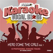 Zoom karaoke vocal stars - here come the girls 1 cover image