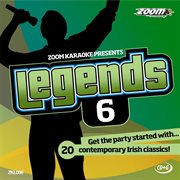 Zoom karaoke legends 6 - modern irish classics cover image