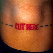 Cut here cover image