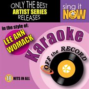 Karaoke - in the style of lee ann womack cover image