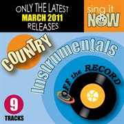 March 2011 country hits instrumentals cover image