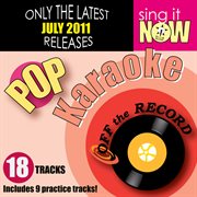 July 2011 pop hits karaoke cover image