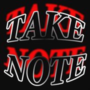 Take note cover image