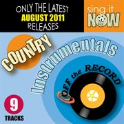 August 2011 country hits instrumentals cover image