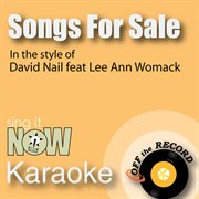 Songs for sale cover image