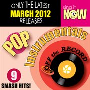 March 2012 pop hits instrumentals cover image