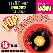 April 2012 pop hits karaoke cover image
