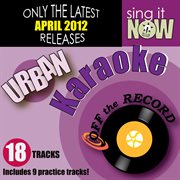 April 2012 urban hits karaoke cover image