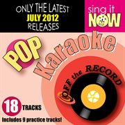 July 2012 pop hits karaoke cover image