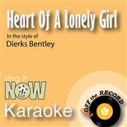 Heart of a lonely girl - single cover image