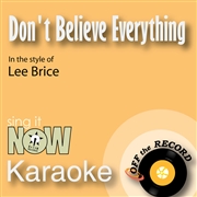 Don't believe everything you think - single cover image