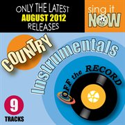 August 2012 country hits instrumentals cover image
