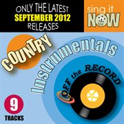 September 2012 country hits instrumentals cover image