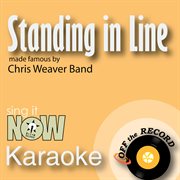Standing in line - single cover image