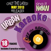 May 2013 urban hits karaoke cover image