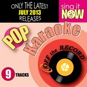 July 2013 pop hits karaoke cover image