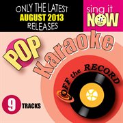 August 2013 pop hits karaoke cover image