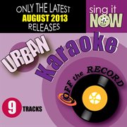 August 2013 urban hits karaoke cover image