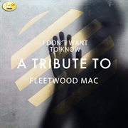 I don't want to know - a tribute to fleetwood mac cover image