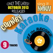 Oct 2013 country hits karaoke cover image