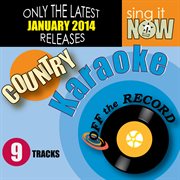 Jan 2014 country hits karaoke cover image