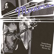 Something that would never do (1974-75) cover image