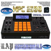 Mpc 2500 rap instrumentals, vol. 10 cover image