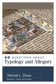 40 questions about typology and allegory cover image