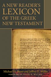 A new reader's lexicon of the Greek New Testament cover image